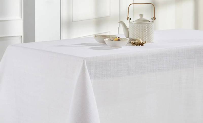 como Tischdecke  Antique ¦ weiß ¦ Synthetik ¦ Maße (cm): B: 140 Heimtextilien > Tischwäsche > Tischdecken - Möbel Kraft