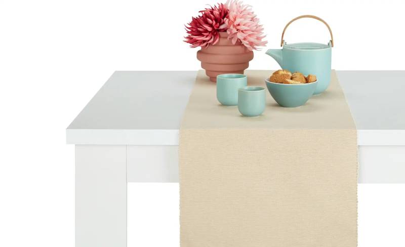 como Tischläufer  Bella ¦ beige ¦ Maße (cm): B: 40 Heimtextilien > Tischwäsche > Tischläufer - Möbel Kraft