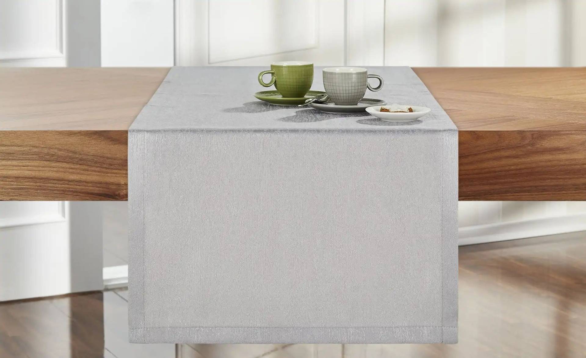 como Tischläufer  Daily ¦ silber ¦ Synthetik ¦ Maße (cm): B: 40 Geschenkideen > Geschenke für Genießer - Möbel Kraft