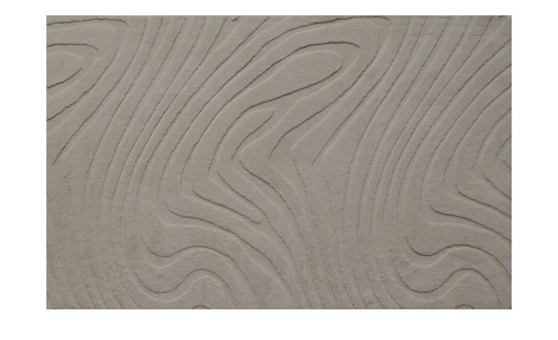 como Webteppich  Wave ¦ beige ¦ Synthetische Fasern ¦ Maße (cm): B: 80 Teppiche > Kurzflorteppiche - Höffner