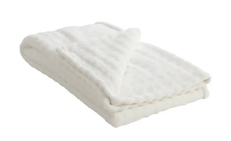 como Wohndecke  Bubble ¦ weiß ¦ Synthetik ¦ Maße (cm): B: 150 Dekokissen & Decken > Kuscheldecken & Wohndecken - Höffner