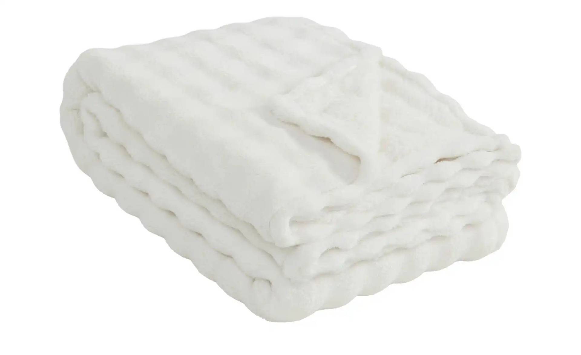 como Wohndecke  Bubble ¦ weiß ¦ Synthetik ¦ Maße (cm): B: 150 Heimtextilien > Kuscheldecken - Möbel Kraft
