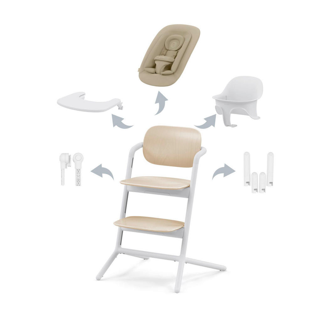 cybex GOLD HOCHSTUHL Weiß, Ahorn cybex GOLD HOCHSTUHL Weiß, Ahorn