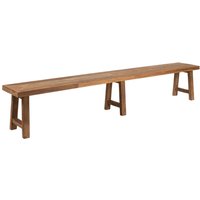 Bank Monastery aus recyceltem Teakholz, 220 cm