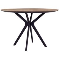 Bartisch Metropole aus recyceltem Teakholz, Ø 140 cm