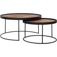 Couchtisch Mercurius 2er-Set, Natur
