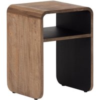 Nachttisch Evo aus recyceltem Teakholz