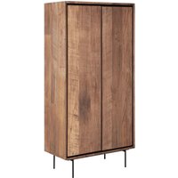 Schrank Metropole aus recyceltem Teakholz, 90 cm
