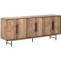 Sideboard Evo aus recyceltem Teakholz, 220 cm