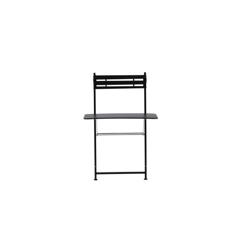 ebuy24 BALKONTISCH Schwarz