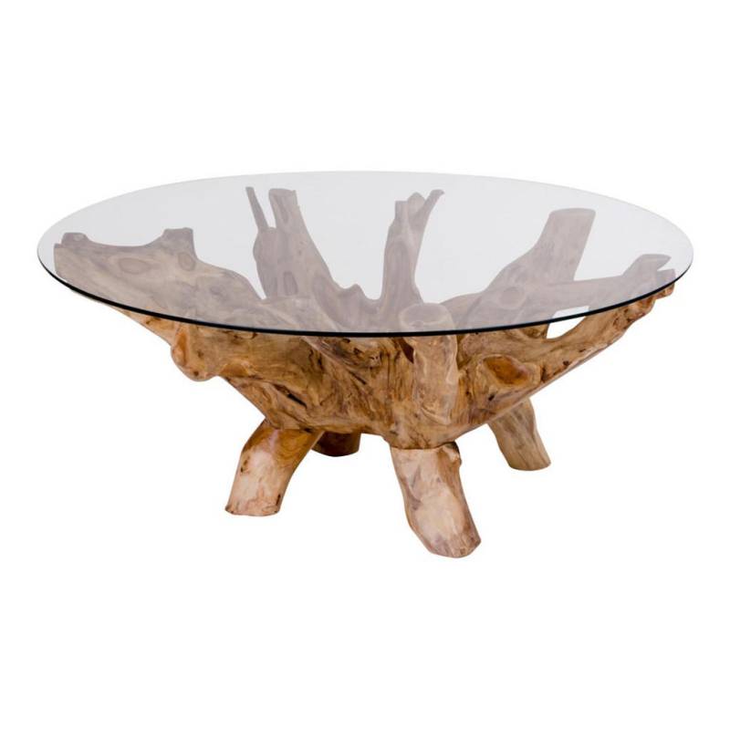 ebuy24 COUCHTISCH Braun