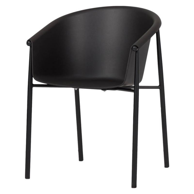 ebuy24 GARTENSTUHL Schwarz