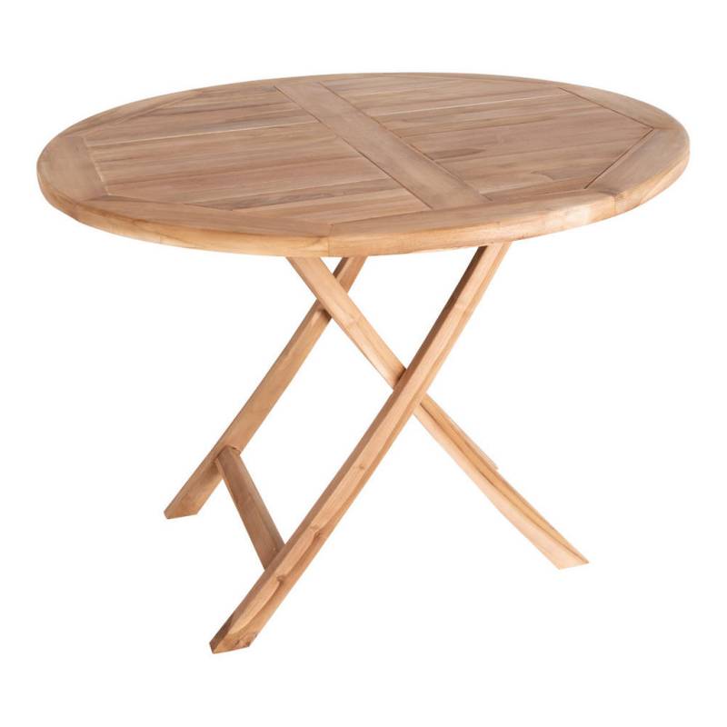 ebuy24 GARTENTISCH Braun