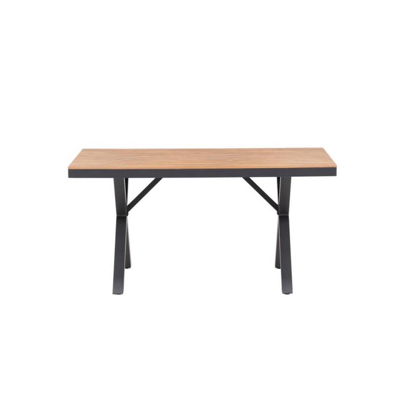 ebuy24 GARTENTISCH Braun