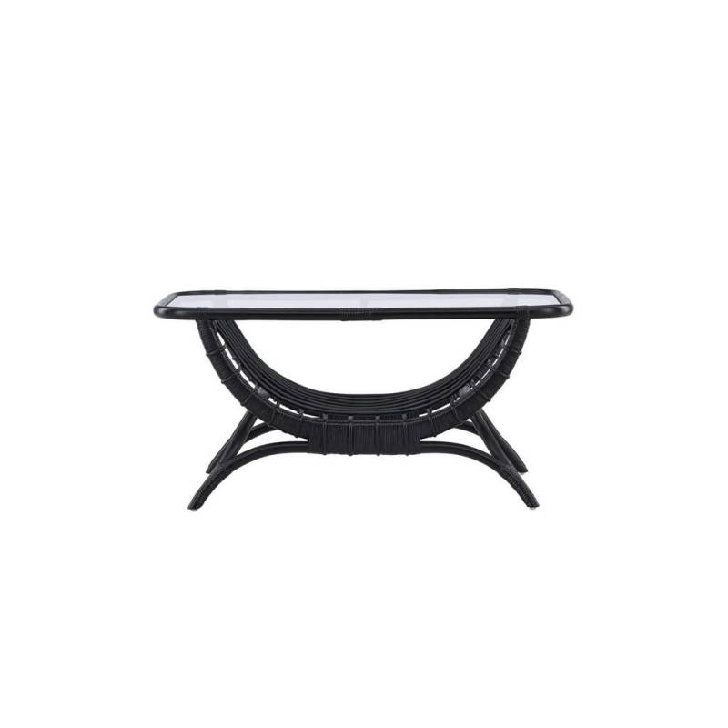 ebuy24 GARTENTISCH Schwarz