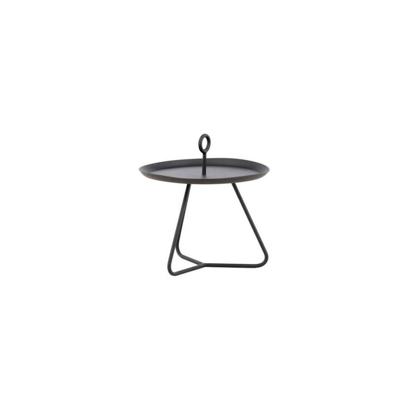ebuy24 GARTENTISCH Schwarz