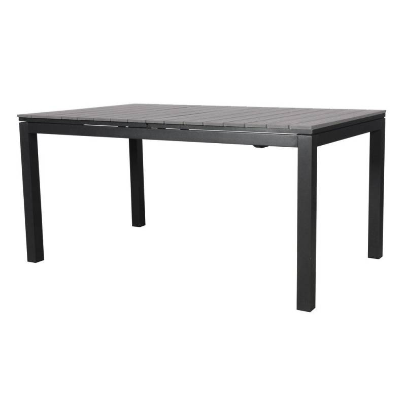 ebuy24 GARTENTISCH Schwarz