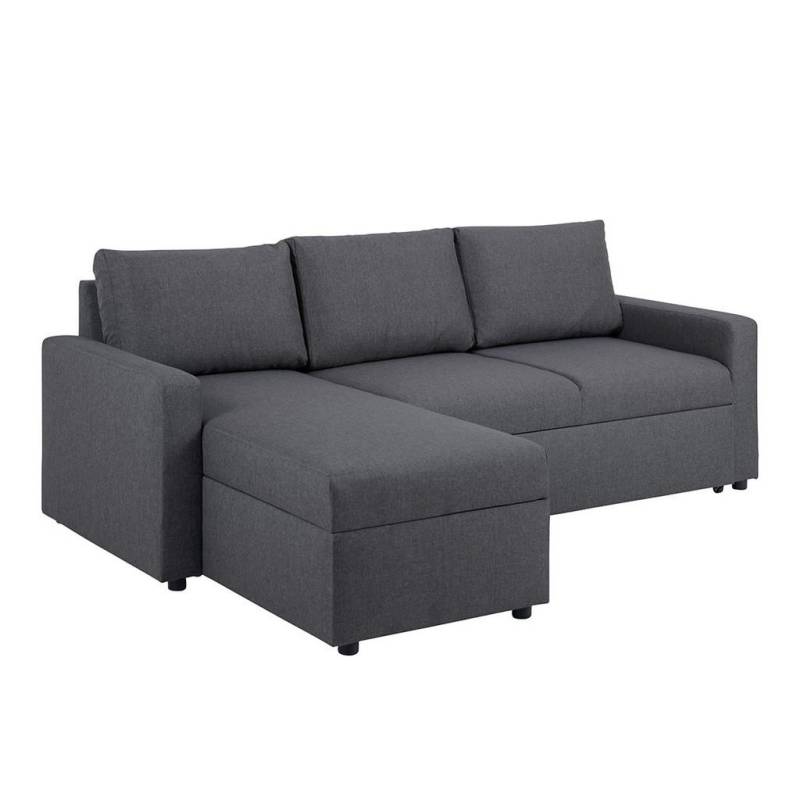 ebuy24 SCHLAFSOFA Dunkelgrau