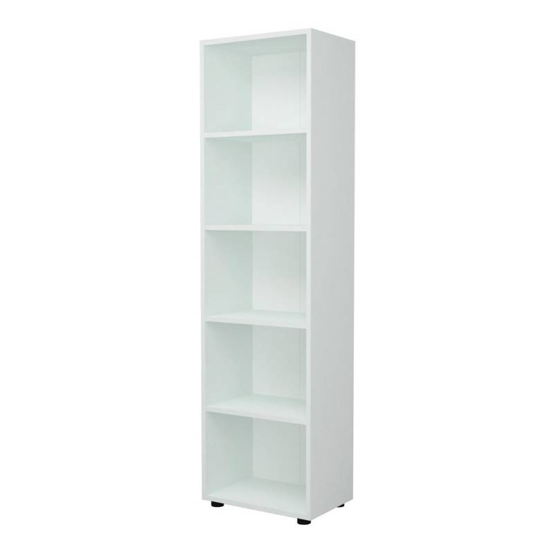 [en.casa] BÜCHERREGAL Weiß