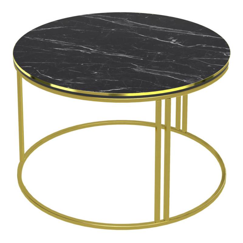 [en.casa] COUCHTISCH Schwarz