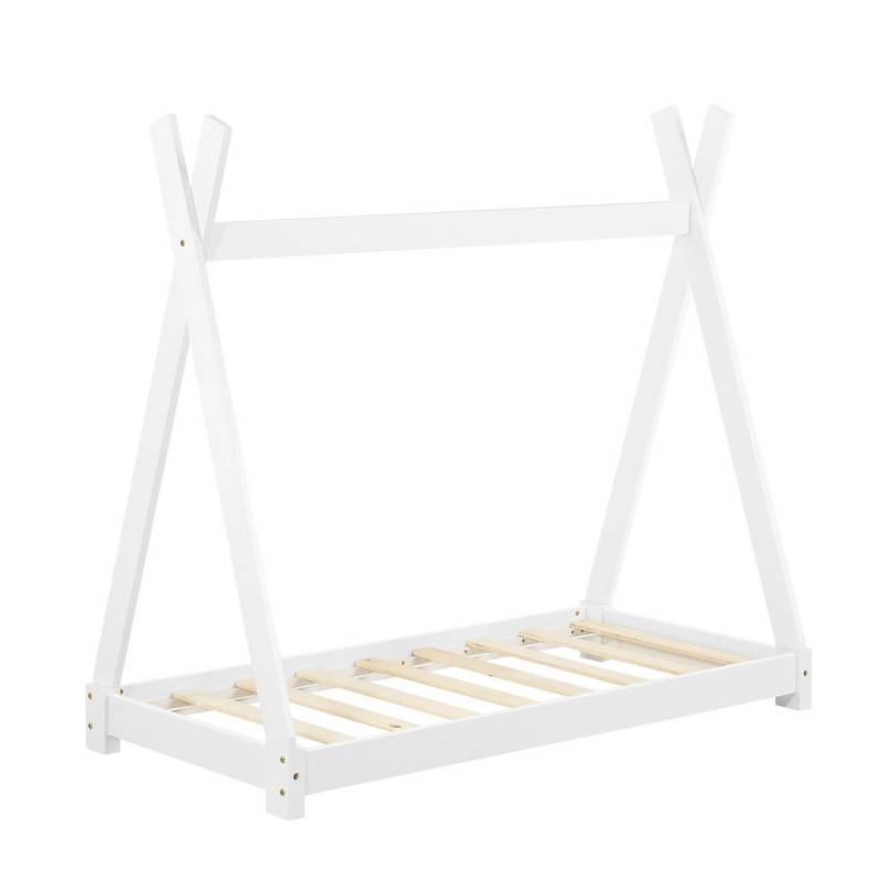[en.casa] KINDERBETT Weiß