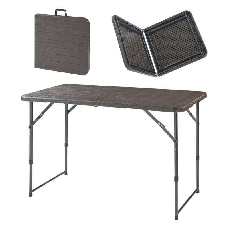 [en.casa] KLAPPTISCH Braun