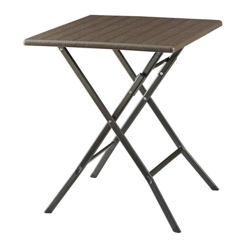 [en.casa] KLAPPTISCH Dunkelbraun