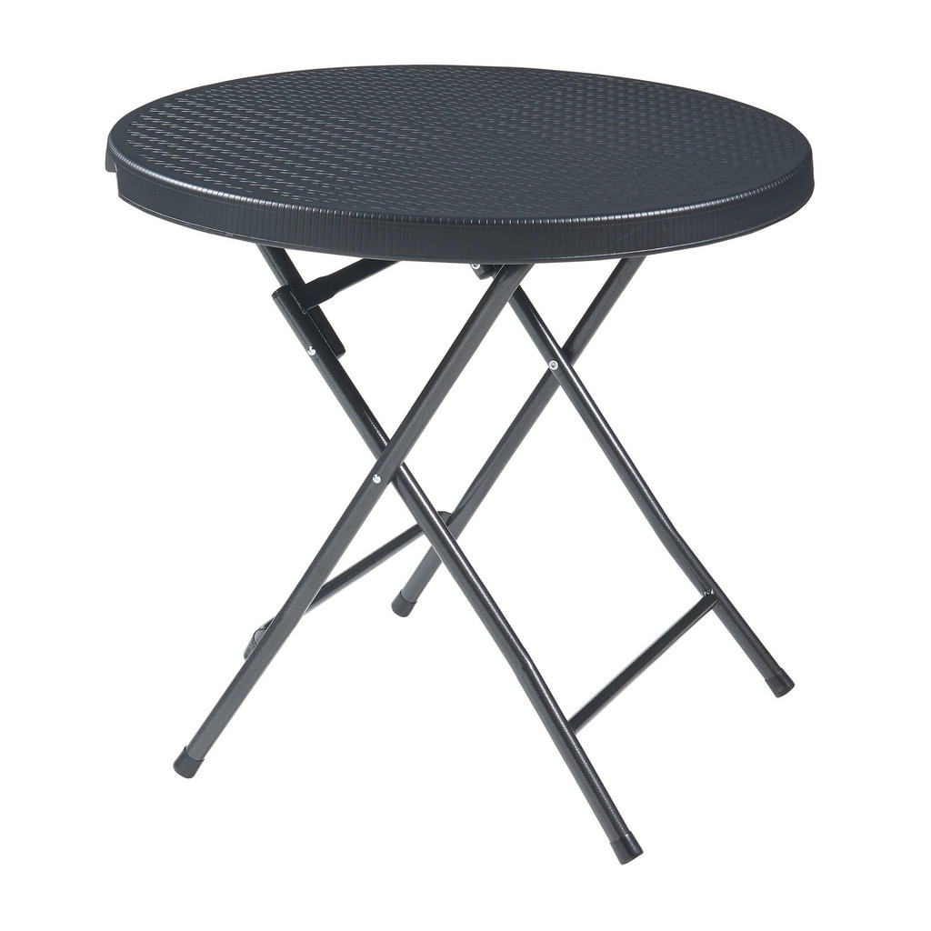 [en.casa] KLAPPTISCH Schwarz