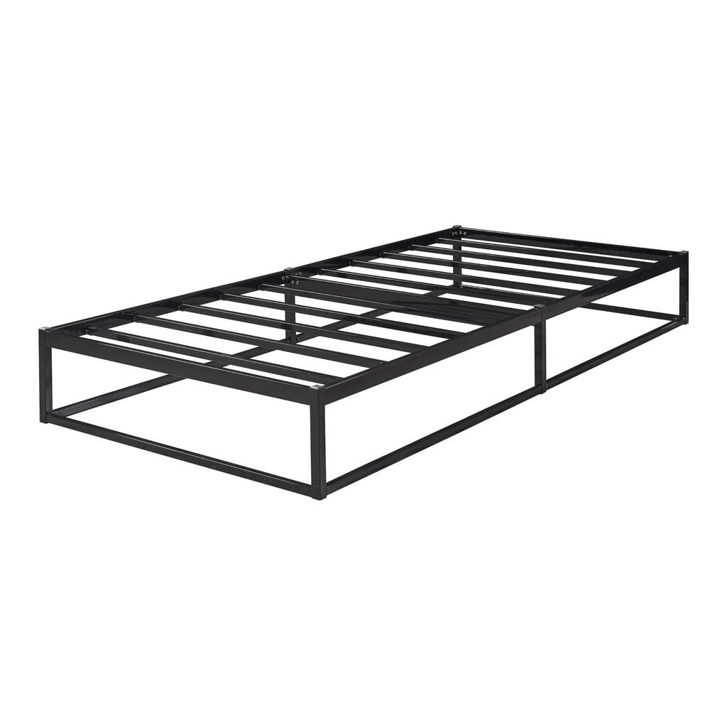 [en.casa] METALLBETT Schwarz