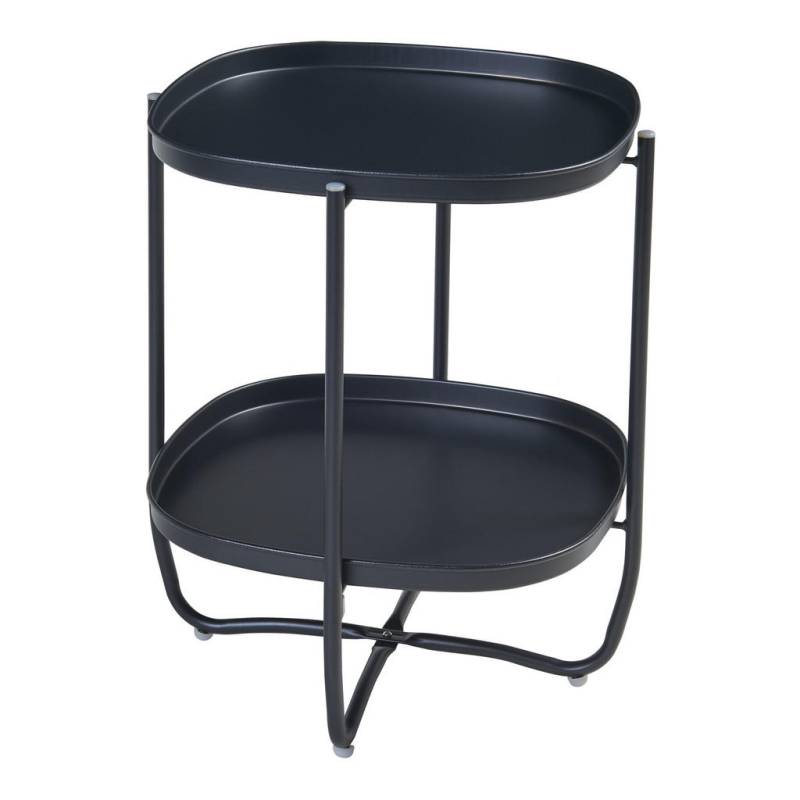[en.casa] TABLETTTISCH Schwarz