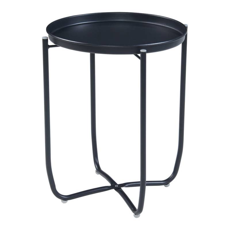 [en.casa] TABLETTTISCH Schwarz