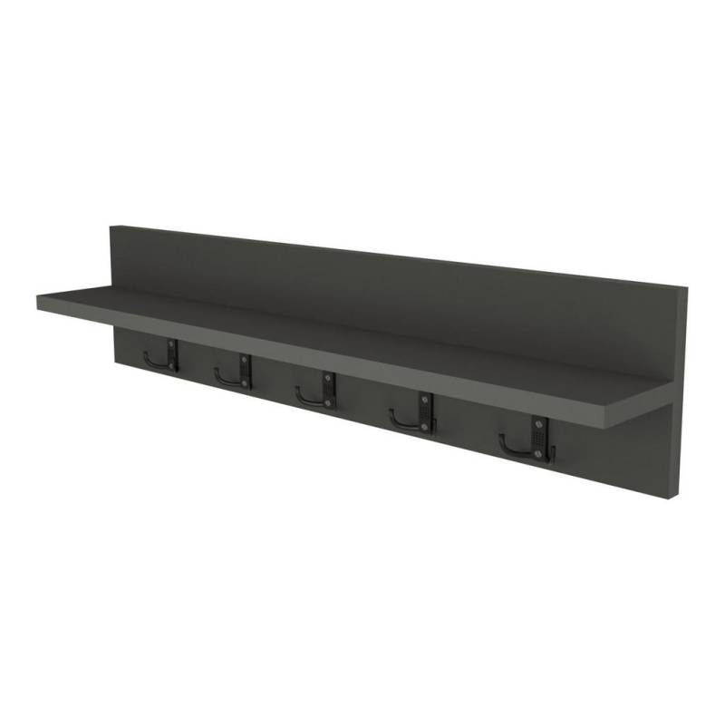[en.casa] WANDGARDEROBE Anthrazit