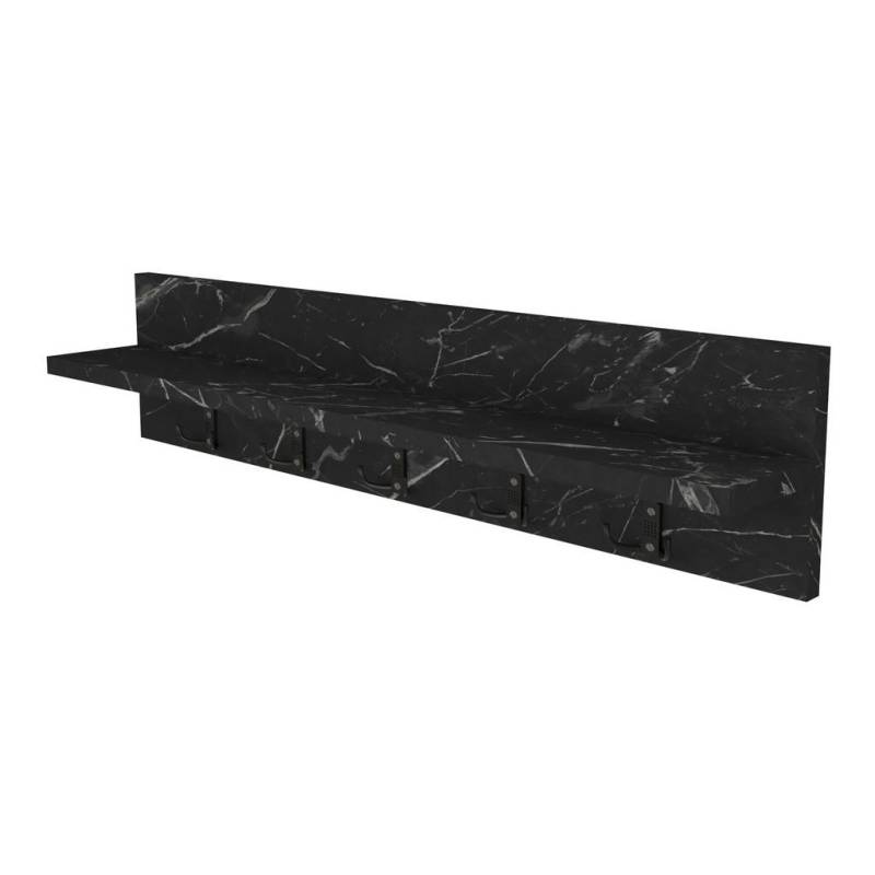 [en.casa] WANDGARDEROBE Schwarz