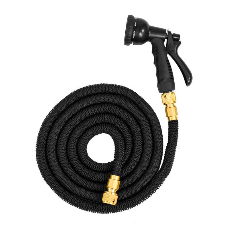 eyepower FLEX-GARTENSCHLAUCH Schwarz