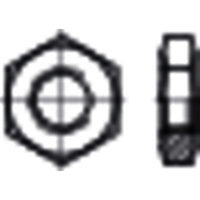 flache Sechskantmuttern, DIN 439 Form B Stahl 04 blank M42 x3 flache Sechskantmuttern, DIN 439 Form B Stahl 04 blank M42 x3 von Nobrand