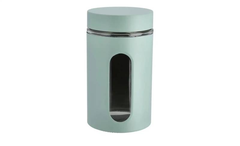 for friends Aufbewahrungsdose 18 cm   ¦ türkis/petrol ¦ Glas,Edelstahl ¦ Maße (cm): H: 18  Ø: 10.0 Küchenzubehör & Helfer > Küchenhelfer - Möbel Kraft