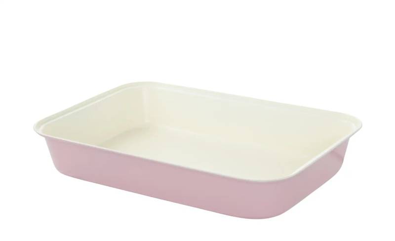 for friends Auflaufform    ¦ rosa/pink ¦ Metall ¦ Maße (cm): B: 34 H: 5,7 Backen & Zubehör - Möbel Kraft