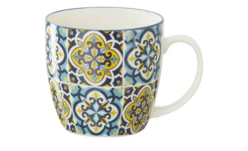 for friends Kaffeebecher  Juno ¦ blau ¦ Porzellan ¦ Maße (cm): H: 10,5  Ø: 10.5 Geschirr > Becher - Möbel Kraft