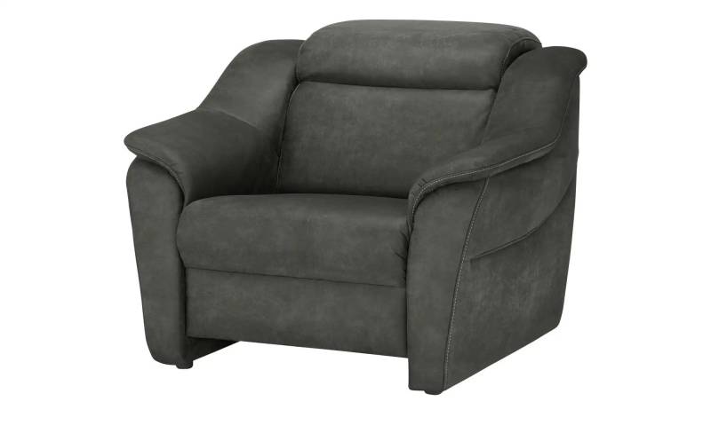himolla 9707  Sessel ¦ grau ¦ Maße (cm): B: 102 H: 105 Polstermöbel > Sessel > Clubsessel - Möbel Kraft