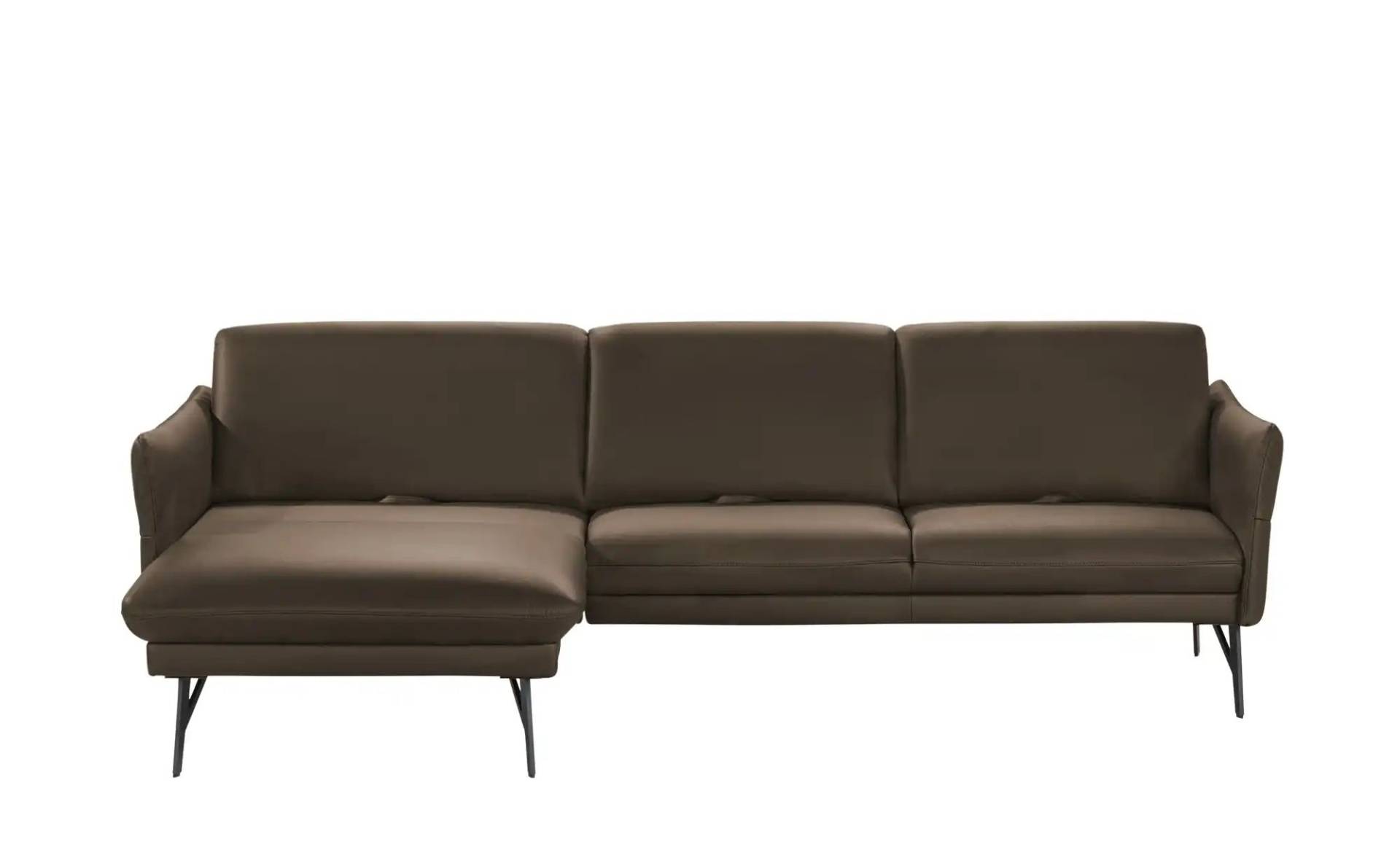 himolla Ecksofa Leder  1928 ¦ braun ¦ Maße (cm): B: 280 H: 83 T: 175 Polstermöbel > Sofas > Ecksofas - Möbel Kraft