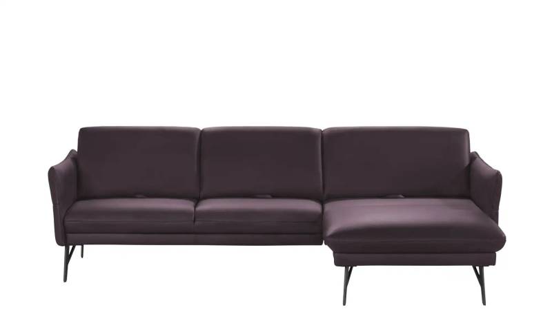 himolla Ecksofa Leder  1928 ¦ lila/violett ¦ Maße (cm): B: 280 H: 83 T: 175.0 Polstermöbel > Sofas > Ecksofas - Höffner