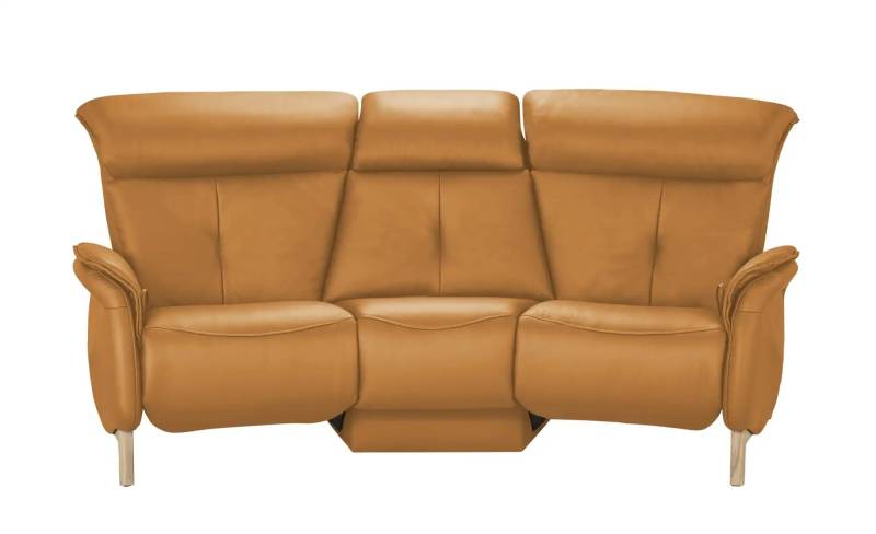 himolla Einzelsofa Leder  4708 ¦ orange ¦ Maße (cm): B: 216 H: 97 T: 119.0 Polstermöbel > Sofas > 2-Sitzer - Höffner