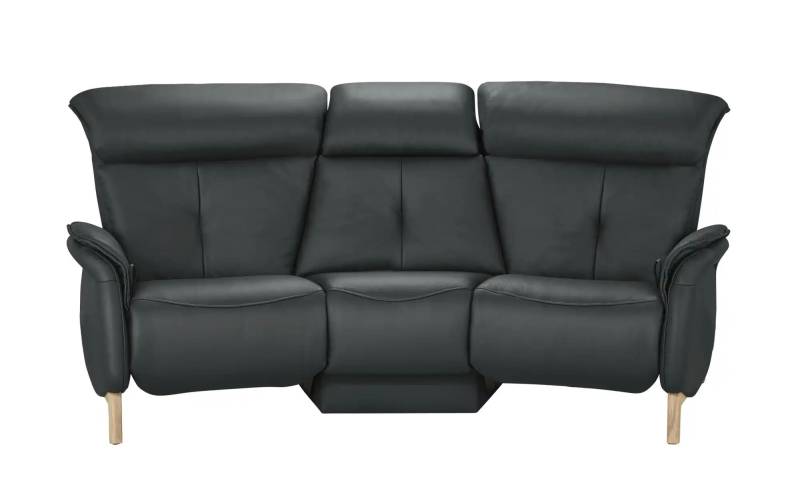 himolla Einzelsofa Leder  4708 ¦ schwarz ¦ Maße (cm): B: 216 H: 97 T: 119.0 Polstermöbel > Sofas > 2-Sitzer - Möbel Kraft