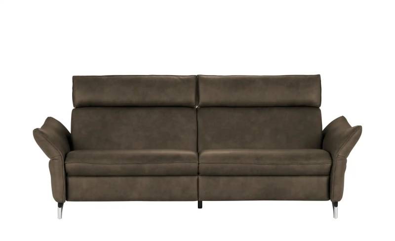 himolla Einzelsofa aus Echtleder 1926 ¦ braun ¦ Maße (cm): B: 224 H: 94 T: 95.0 Polstermöbel > Sofas > 3-Sitzer - Höffner