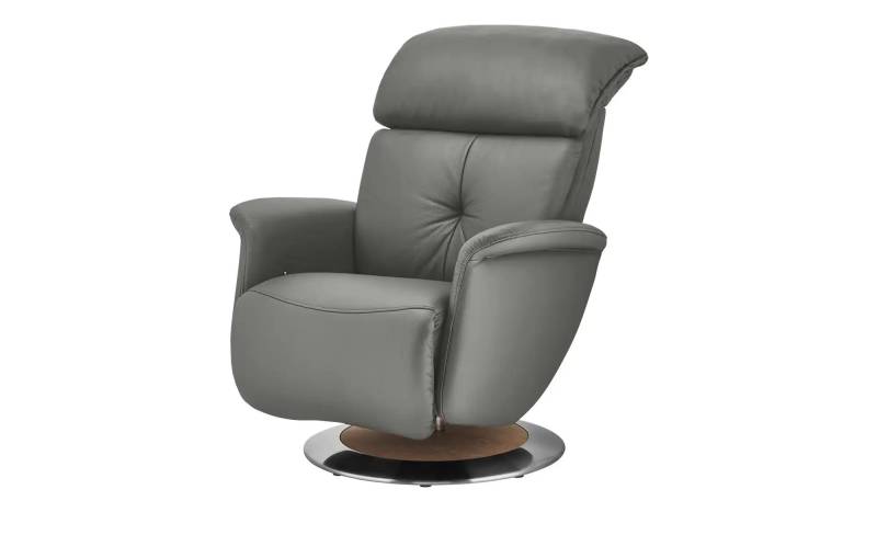 himolla Funktionssessel Leder 7708 ¦ grau ¦ Maße (cm): B: 79 H: 99 T: 101.0 Polstermöbel > Sessel > Drehsessel - Möbel Kraft