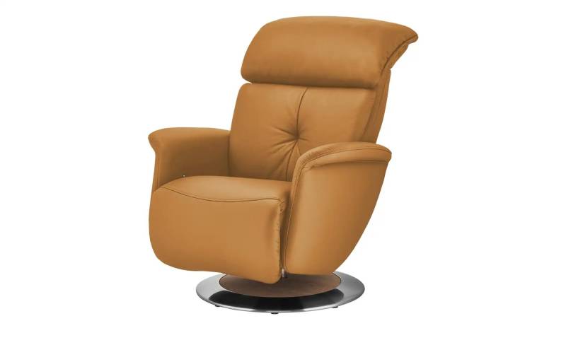 himolla Funktionssessel Leder 7708 ¦ orange ¦ Maße (cm): B: 79 H: 99 T: 101.0 Polstermöbel > Sessel > Drehsessel - Möbel Kraft