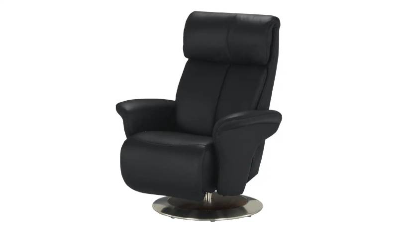 himolla Ledersessel  7227 ¦ schwarz ¦ Maße (cm): B: 82 H: 109 T: 90.0 Polstermöbel > Sessel > Drehsessel - Möbel Kraft