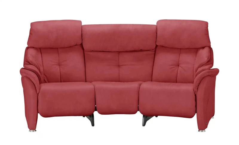 himolla Trapezsofa  4217 ¦ rot ¦ Maße (cm): B: 216 H: 109 T: 101.0 Polstermöbel > Sofas > 3-Sitzer - Höffner