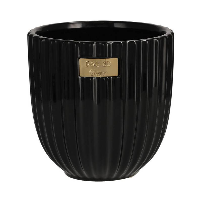 home&you BLUMENTOPF Schwarz