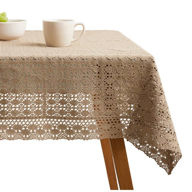 home&you TISCHDECKE Braun